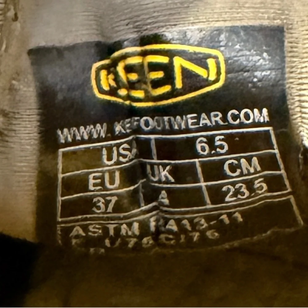 KEEN Utility Flint II Low ESD Work Shoes Women's 6.5 steel toe - Picture 7 of 7